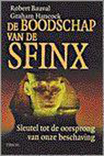 De boodschap van de sfinx - R. Bauval 9789051216462, Boeken, Verzenden, Gelezen, R. Bauval