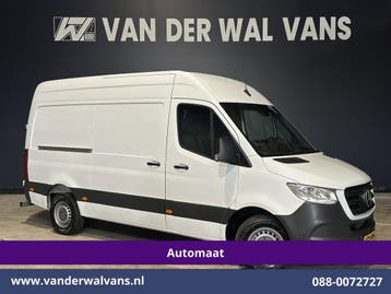Mercedes-Benz Sprinter | 317 CDI 170pk 9G-Tronic Automaat, Auto's, Automaat, Gebruikt, Euro 6, Wit