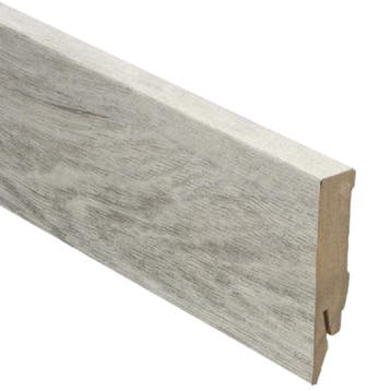 Rechte folieplint 70x14 Castle Oak light (Folie plinten), Overige materialen, Verzenden, 50 tot 150 cm, Overige typen