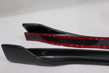 Carbon side skirts extensions Tesla Model 3, Verzenden