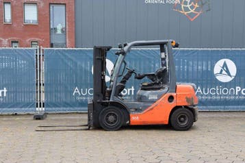 Veiling: Heftruck Toyota 52-8FDF25 Diesel 2500kg 4.3m 2017, Ophalen, Diesel, Heftruck, Toyota