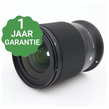 Sigma 16mm f/1.4 DC DN Contemporary Canon RF, Verzenden, Gebruikt