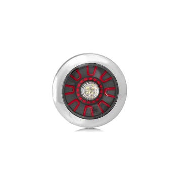 Fristom FT-314 LED Achterlicht 3-Functies Chrome Bajonet, Verzenden, Nieuw