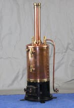 Stoommachine - Koper, Messing, IJzer - 1930-1940
