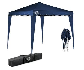 Paviljoen Capri Blauw 3x3m incl 4 zijwanden UV-beschermin..., Verzenden, Nieuw