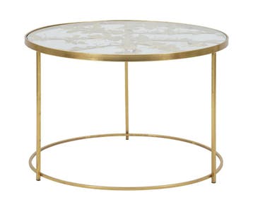 SALONTAFEL VLINDERS CM Ø 60X40,5, Ophalen of Verzenden