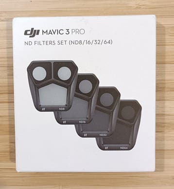 DJI Mavic 3 Pro ND Filter Set (ND8/16/32/64) (Genuine DJI), Nieuw