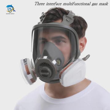 Professioneel Gasmasker 6800 - Volledig Gelaatsmasker met Ve, Verzenden, Nieuw