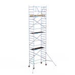 Basic rolsteiger 90 x 8,2m werkhoogte, Doe-het-zelf en Verbouw, Steigers, Verzenden, Nieuw, Rolsteiger of Kamersteiger, 5 meter of hoger