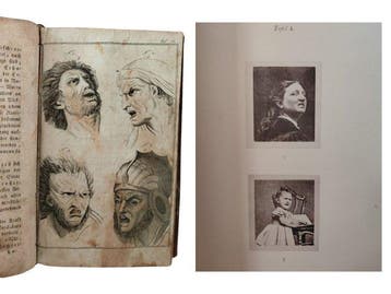 Anonymous, C. Le Brun, C. Darwin - Studying facial