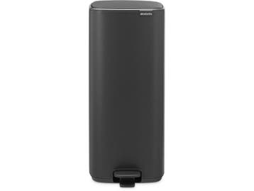 Brabantia Bo Pedaalemmer - 30 liter - Soft-close - Mineral, Verzenden, Zo goed als nieuw