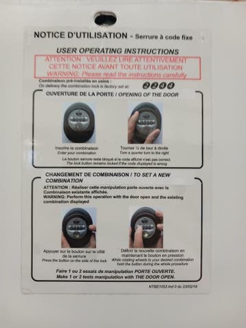 Locker Kast, 12 kluisjes, instelbare codes, zonder sleutel,, Ophalen of Verzenden, Gebruikt
