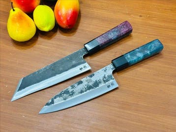 Keukenmes - Bunka & Deba - Handgemaakt Japans staal