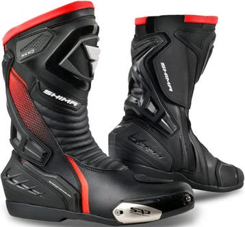 SHIMA RSX-6 Zwart Rood Motorlaarzen, Motoren, Kleding | Motorkleding, Nieuw met kaartje, SHIMA, Laarzen, Heren