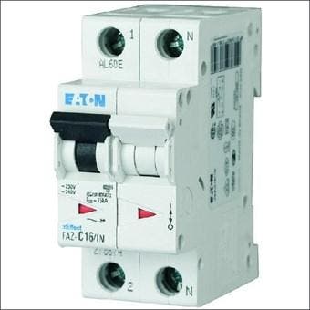 EATON FAZ-C2.5/1N AUTOMAAT C2.5A 15KA 1P+N, Ophalen of Verzenden, Nieuw, Groepenkast