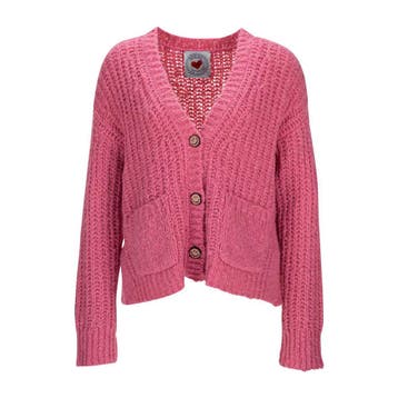 Frogbox • roze wollen vest • S, Princess goes Hollywood, Verzenden, Nieuw, Roze