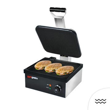GGM Gastro | Contactgrill - 2200W - platen: boven & onder |, Verzenden, Nieuw