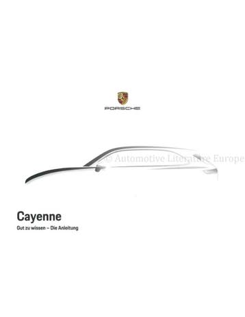 2024 PORSCHE CAYENNE INSTRUCTIEBOEKJE DUITS, Auto diversen, Handleidingen en Instructieboekjes