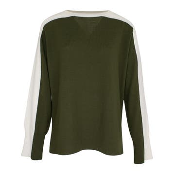 Pennyblack • witte groene wollen trui • M, Maat 38/40 (M), Verzenden, Nieuw, Pennyblack