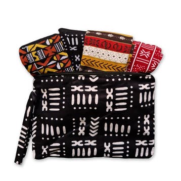 Afrikaanse sokken / Afro socks set BAMABARA met tasje - Set, Ophalen of Verzenden, Nieuw