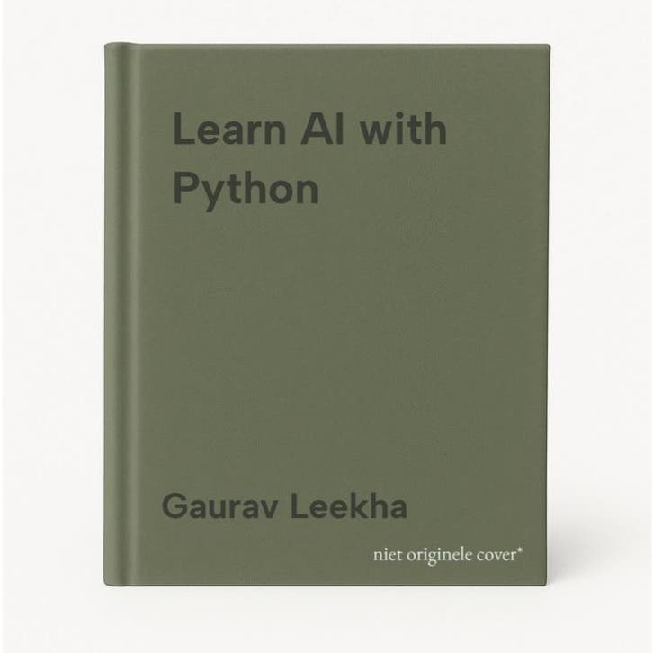 Learn AI with Python - Gaurav Leekha 9789391392611, Boeken, Taal | Engels, Zo goed als nieuw, Verzenden