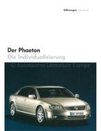 2005 VOLKSWAGEN PHAETON BROCHURE DUITS, Nieuw, Volkswagen, Author