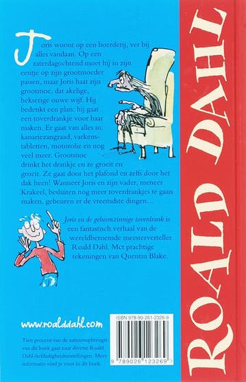Joris en de geheimzinnige toverdrank 9789026123269, Boeken, Verzenden, Gelezen, Roald Dahl