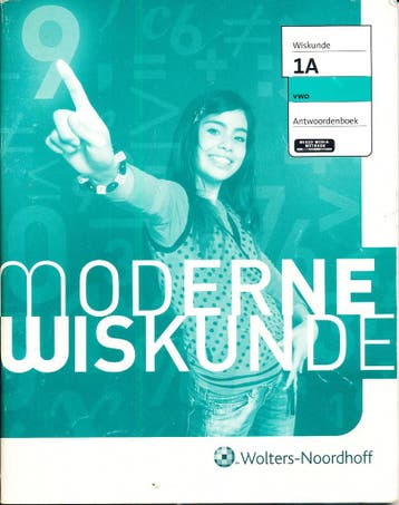 Moderne Wiskunde antwoordenboek VWO 1A 9789001601782, Verzenden, Nieuw