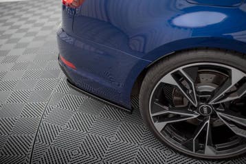 Maxton Diffuser splitters (zijkant) Audi A4 Competition B9, Verzenden