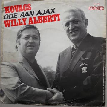 vinyl single 7 inch - Willy Alberti - Kovacs / Ode Aan Ajax, Verzenden, Zo goed als nieuw, 7 inch, Nederlandstalig