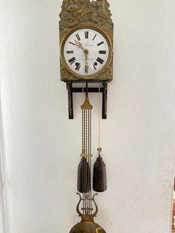 Comtoise klok - Antiek IJzer - 1850-1900