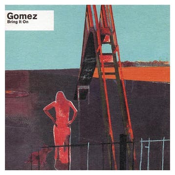 cd single card - Gomez - Bring It On, Verzenden, Zo goed als nieuw, Rock en Metal