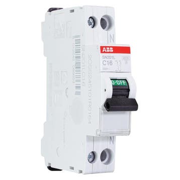 ABB installatieautomaat C16 1P+N SN201LC16, Nieuw