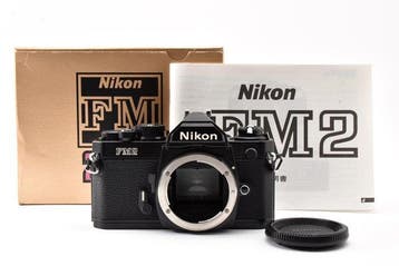 Nikon New FM2 N Film Camera Black Body Single lens reflex, Nieuw
