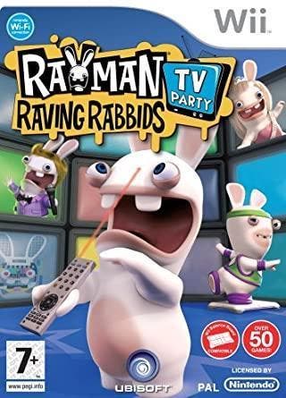 Rayman Raving Rabbids TV Party - Nintendo Wii - Geek Out!, Overige genres, Eén computer, Zo goed als nieuw, 3 spelers of meer
