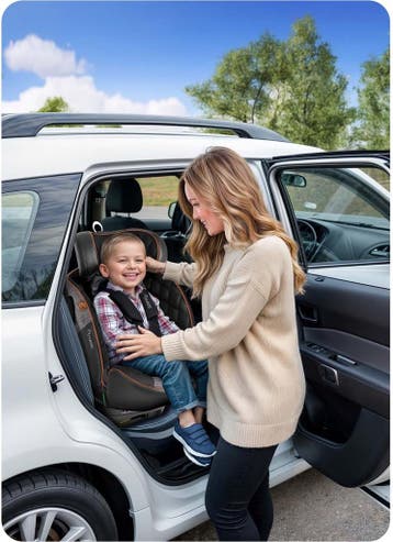 Nukido Prestige Line Autostoel Zwart/Grijs 0-36kg ISOFIX, Ophalen of Verzenden, Nieuw