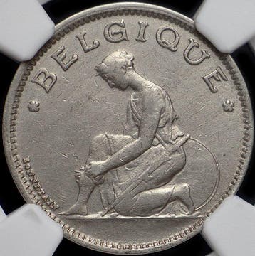 België. Albert I. 1 Franc 1931 FR - KEY DATE - EXTREMELY