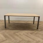 Vario verstelbaar bureau / tafel, (bxd) 200x100 cm, Licht, Huis en Inrichting, Bureaus, Ophalen of Verzenden, In hoogte verstelbaar
