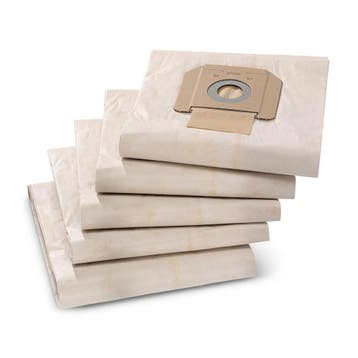 KARCHER Papieren filterzakken, 5 x , NT 48, NT 65, NT 70, NT, Ophalen of Verzenden, Nieuw