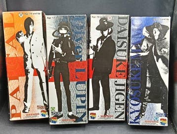 Medicom toy Diver Lupin, Paican, Daisuke Jigen, Kyosuke Mamo