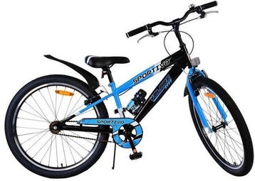 Volare Sportivo Kinderfiets - Jongens - 24 inch - Blauw Zwar, Verzenden, Nieuw