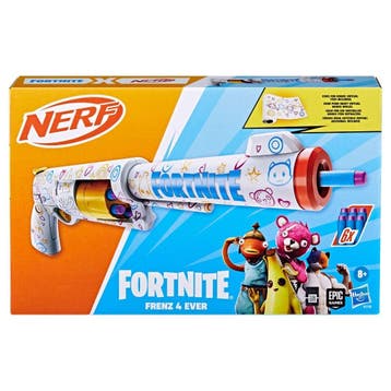 Fortnite NERF Frenz 4 Ever Blaster, Ophalen of Verzenden, Nieuw