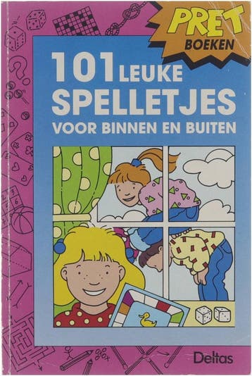 101 leuke spelletjes voor binnen en buiten 9789024356058, Verzenden, Gelezen, Hetty van den