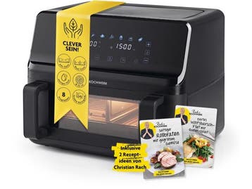 Veiling - Rachs KOCHWERK Vario-dubbelkamer AirFryer, Nieuw