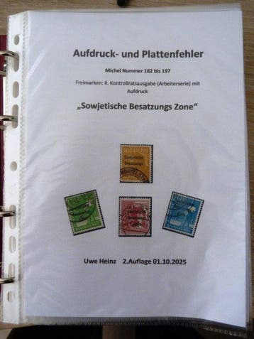 Geallieerde bezetting - Duitsland (Sovjet-zone) 1945/1949 -, Gestempeld