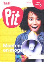 Pit Werkboek Taal Maat blok 3 groep 7 (per stuk), Boeken, Verzenden, Nieuw