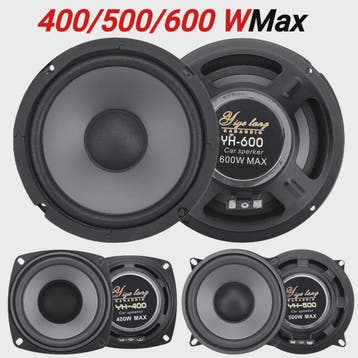 4/5/6.5Inch Universal Car HiFi Coaxial Stereo Speaker 400/50, Verzenden, Nieuw