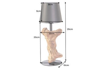 LED-tafellamp op batterijen HYPNOTIC TO GO 30 cm zwart, Ophalen of Verzenden, Nieuw
