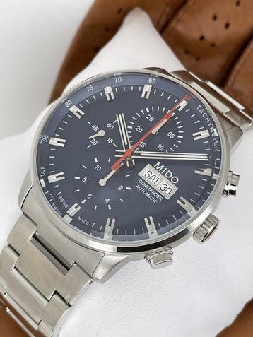 Mido - Commander II Chronograph Automatic - Zonder, Nieuw