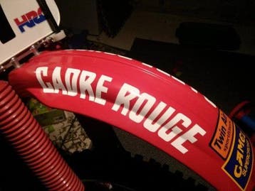 Cadre Rouge Voorspatbordstickers Honda CR125 CR250 CR500, Ophalen of Verzenden, Nieuw